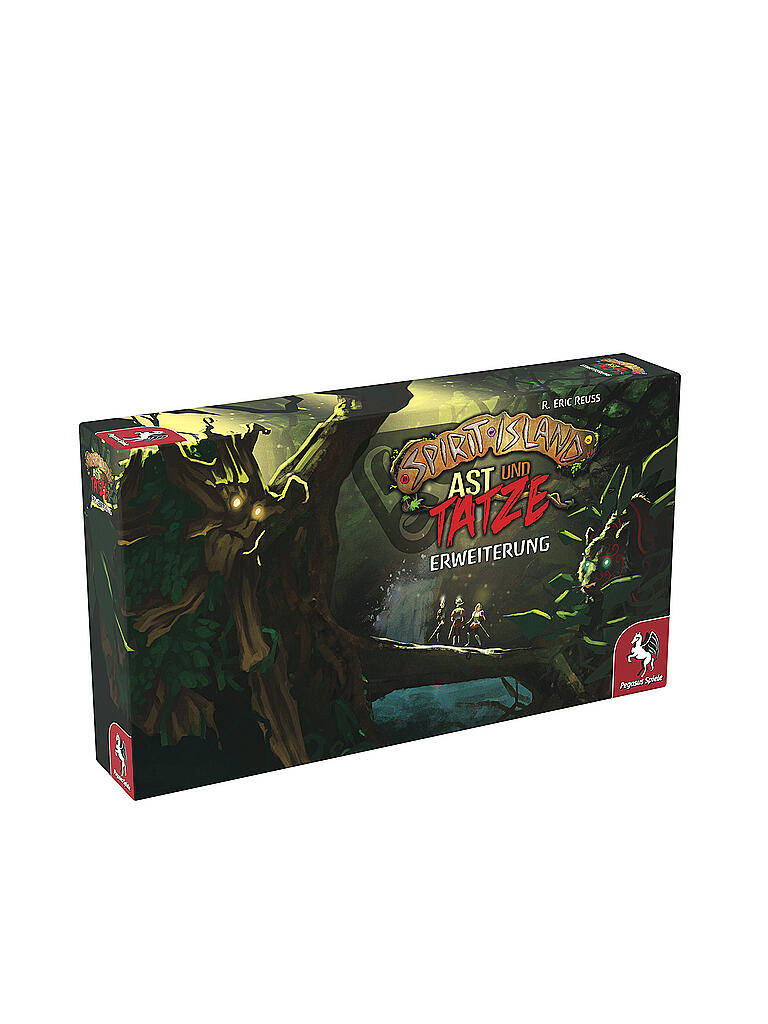 Solo-Spiel von „Spirit Island mit der Erweiterung Ast un